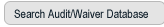 Search Audit/Waiver Database
